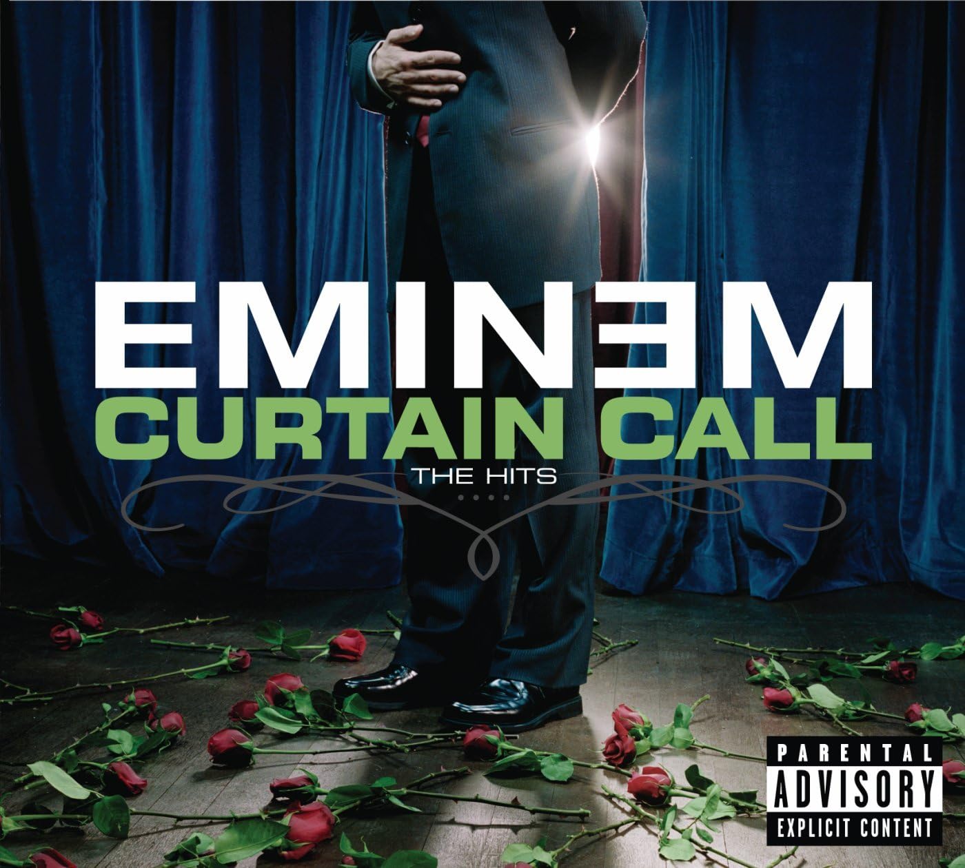 Eminem Curtain Call The Hits 2LP Vinyl Record Album Cover