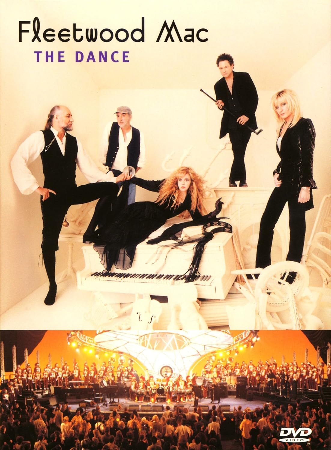 Fleetwood Mac The Dance 1997 Reunion Concert DVD Cover - Catalog To Music