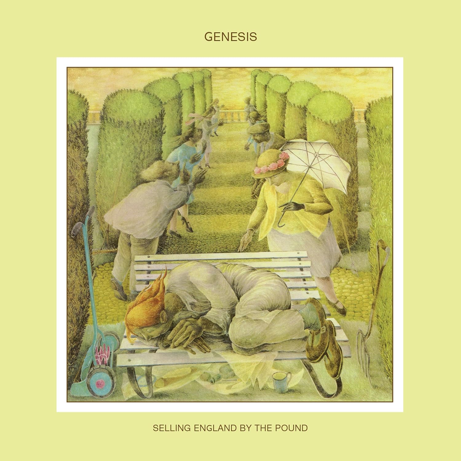 Genesis Selling England By The Pound Half-Speed Mastered 180g Vinyl Record Cover