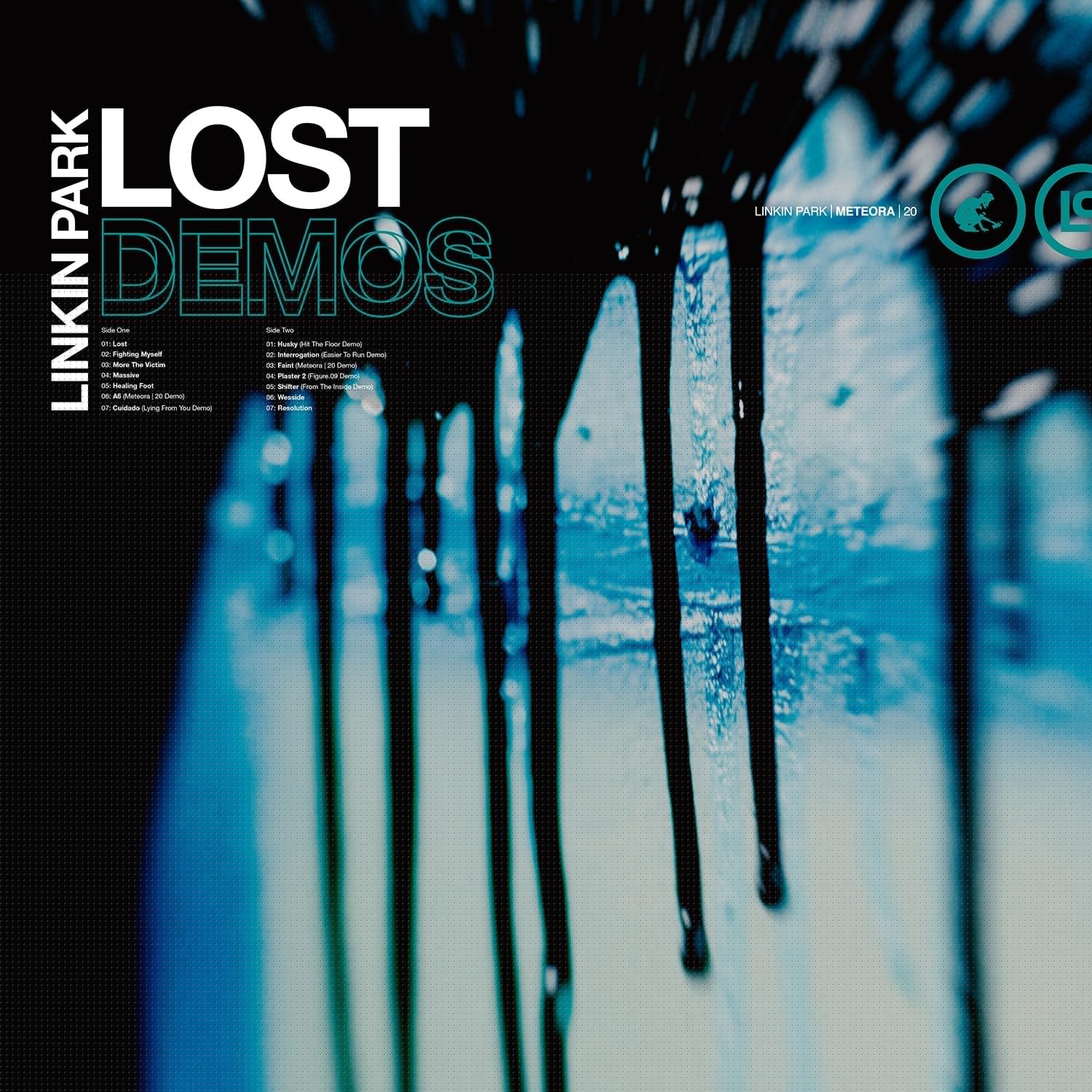 Linkin Park Lost Demos Limited Edition Translucent Sea Blue Vinyl Record Album Cover_CTM
