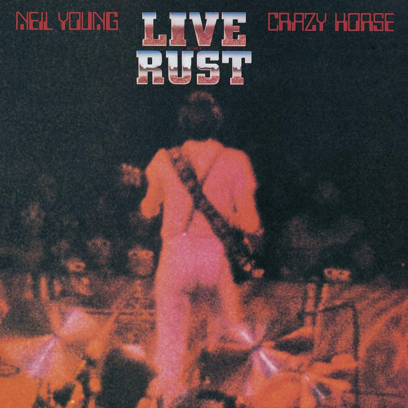 Neil Young & Crazy Horse Live Rust 2LP Vinyl Record Album Cover . Catalog To Music
