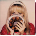 Sabrina Carpenter Fruitcake Fruit Punch Colored Red Vinyl Record Cover
