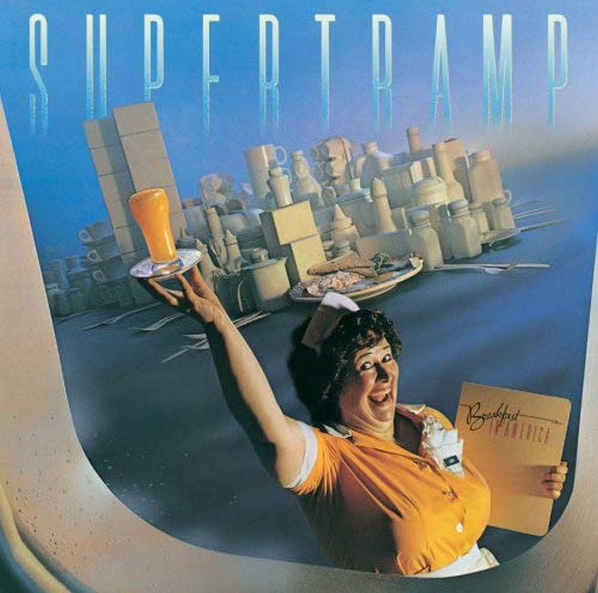 Supertramp Breakfast In America Vinyl Record LP Reissue Cover