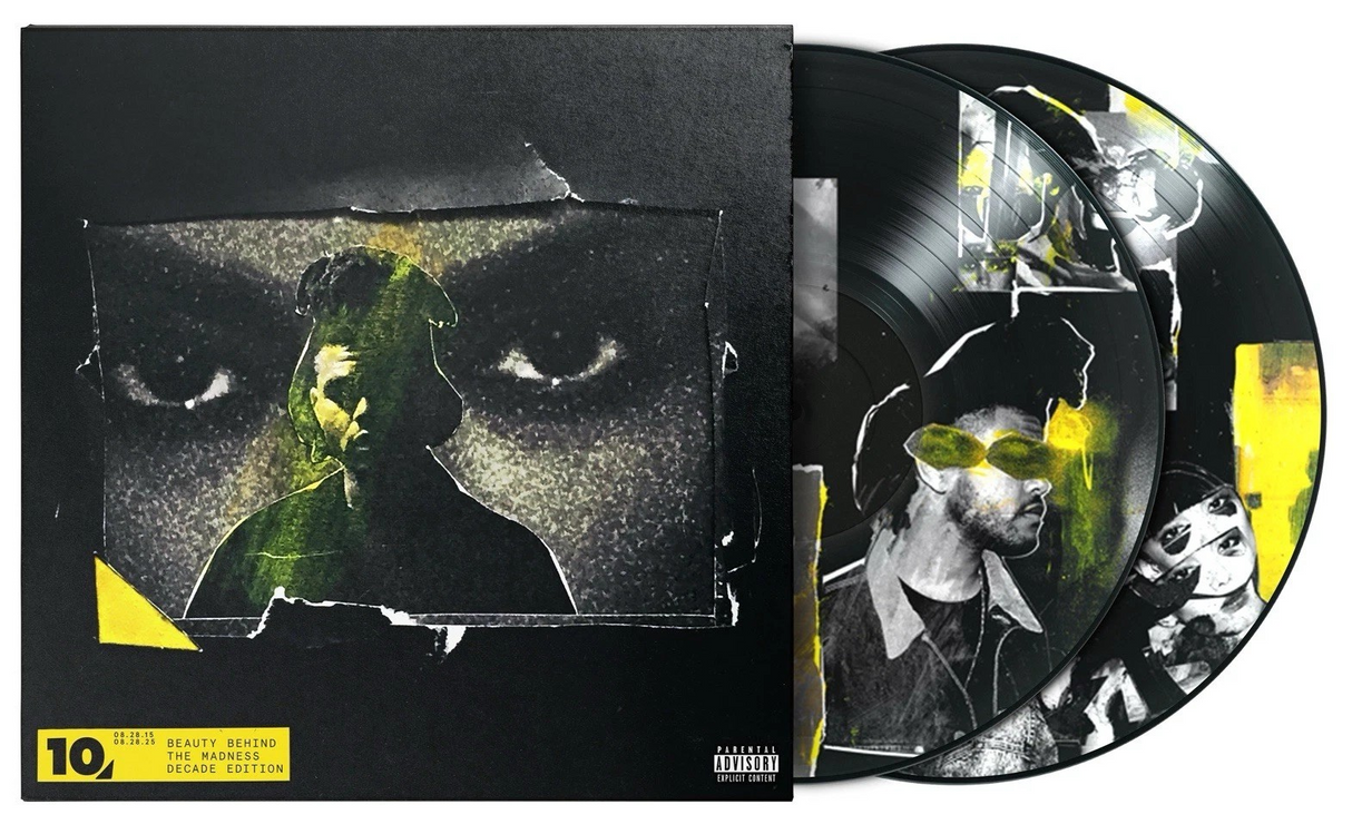The Weeknd Beauty Behind The Madness 2LP Vinyl Record Album Cover