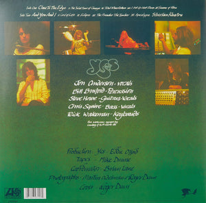 Yes Close to the Edge 180g Black Vinyl Record Album Cover with Textured Gatefold_1