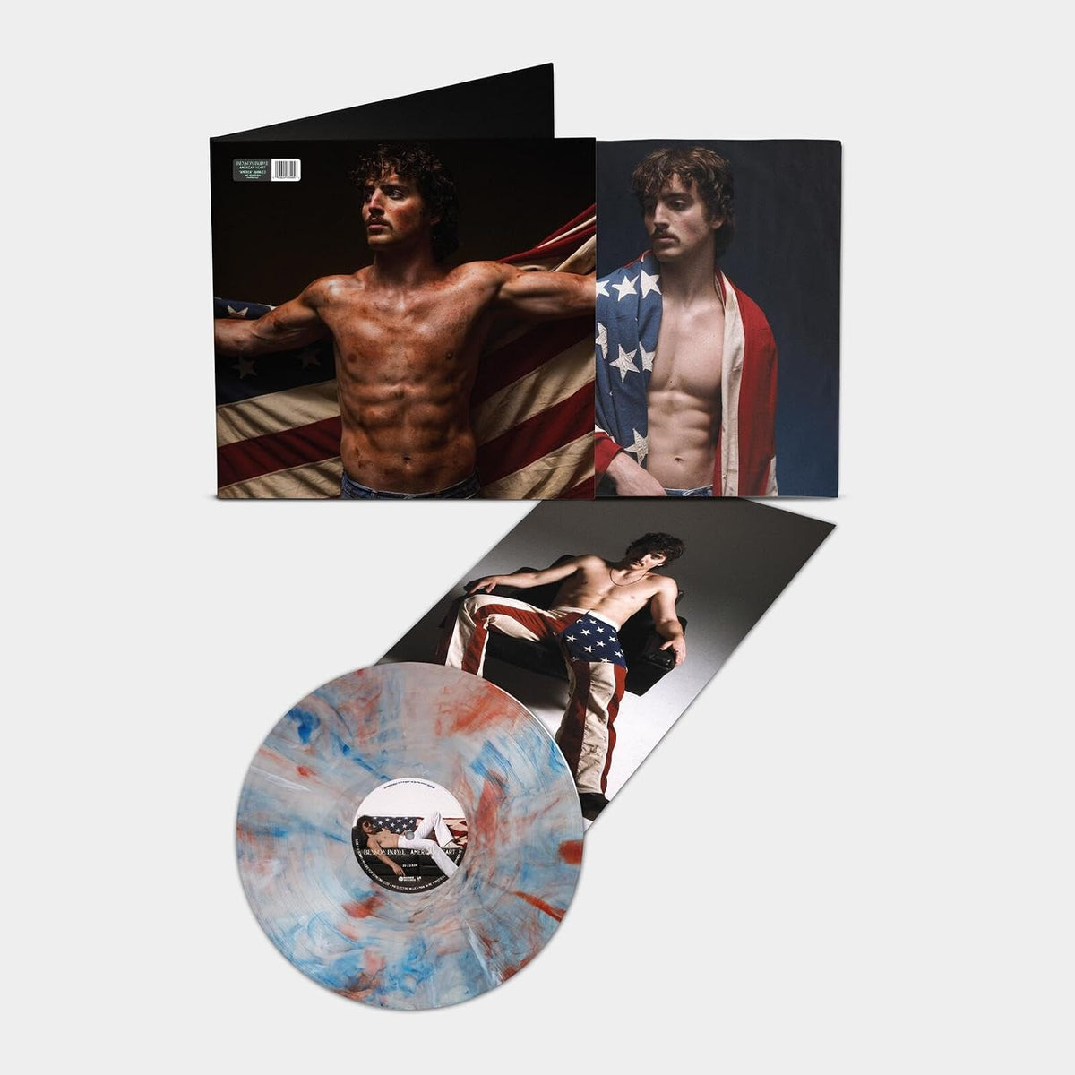 Benson Boone - American Heart [Red, White & Blue Marble Vinyl LP] – album cover