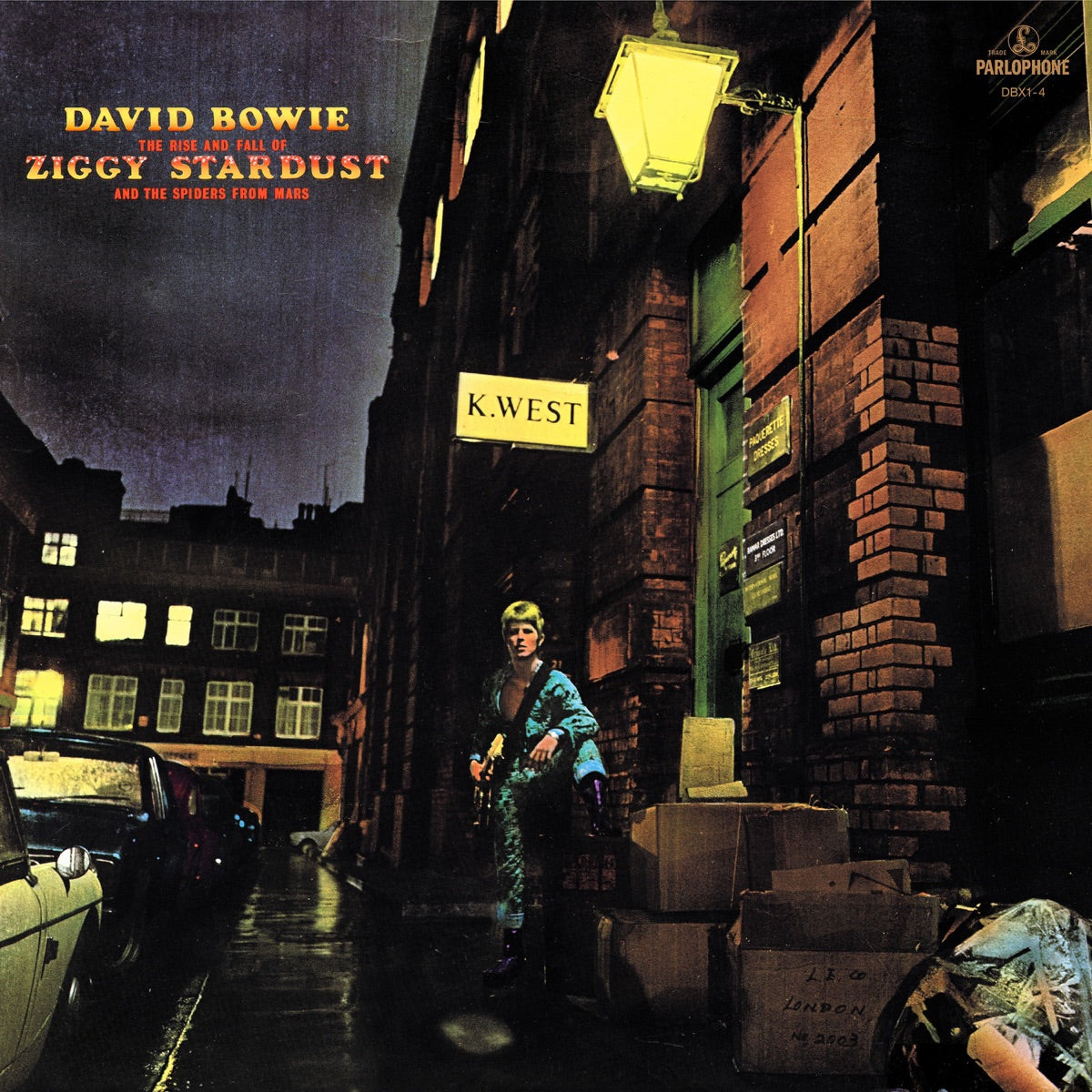 David Bowie - The Rise And Fall Of Ziggy Stardust And The Spiders From Mars (2012 Remaster) [180g Black Vinyl LP] – album cover