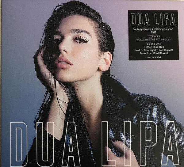 Dua Lipa - Dua Lipa [Black Vinyl LP] – album cover