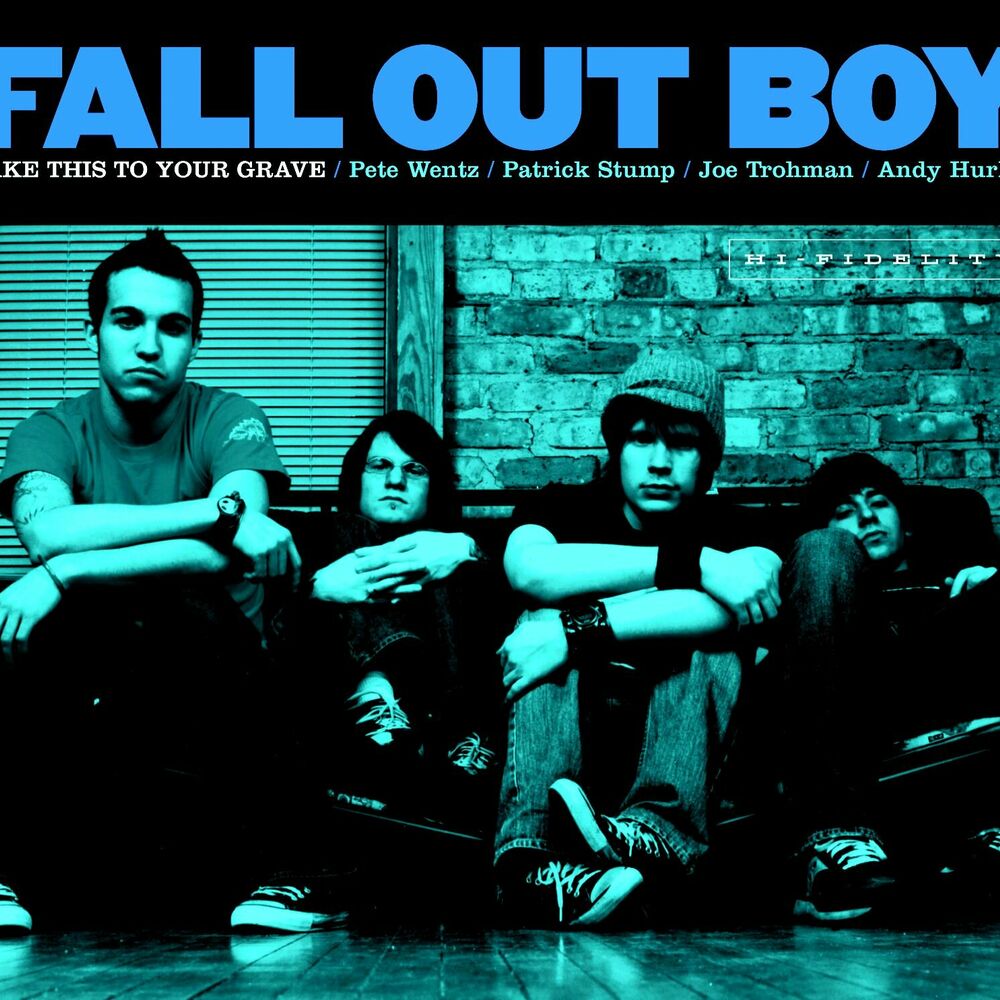 Fall Out Boy - Take This To Your Grave (20th Anniversary) [Blue Jay Vinyl LP] – album cover