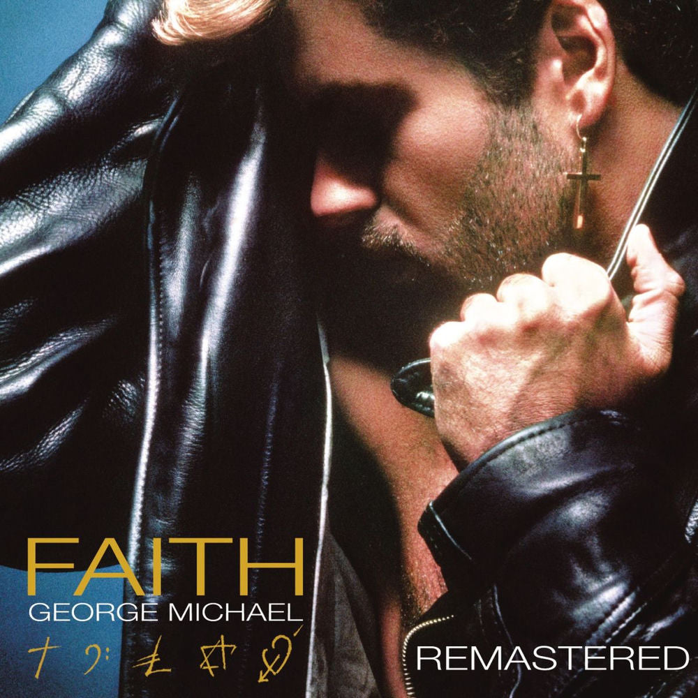 George Michael - Faith (Reissue) [Red & Black Marble Vinyl 2LP] – album cover