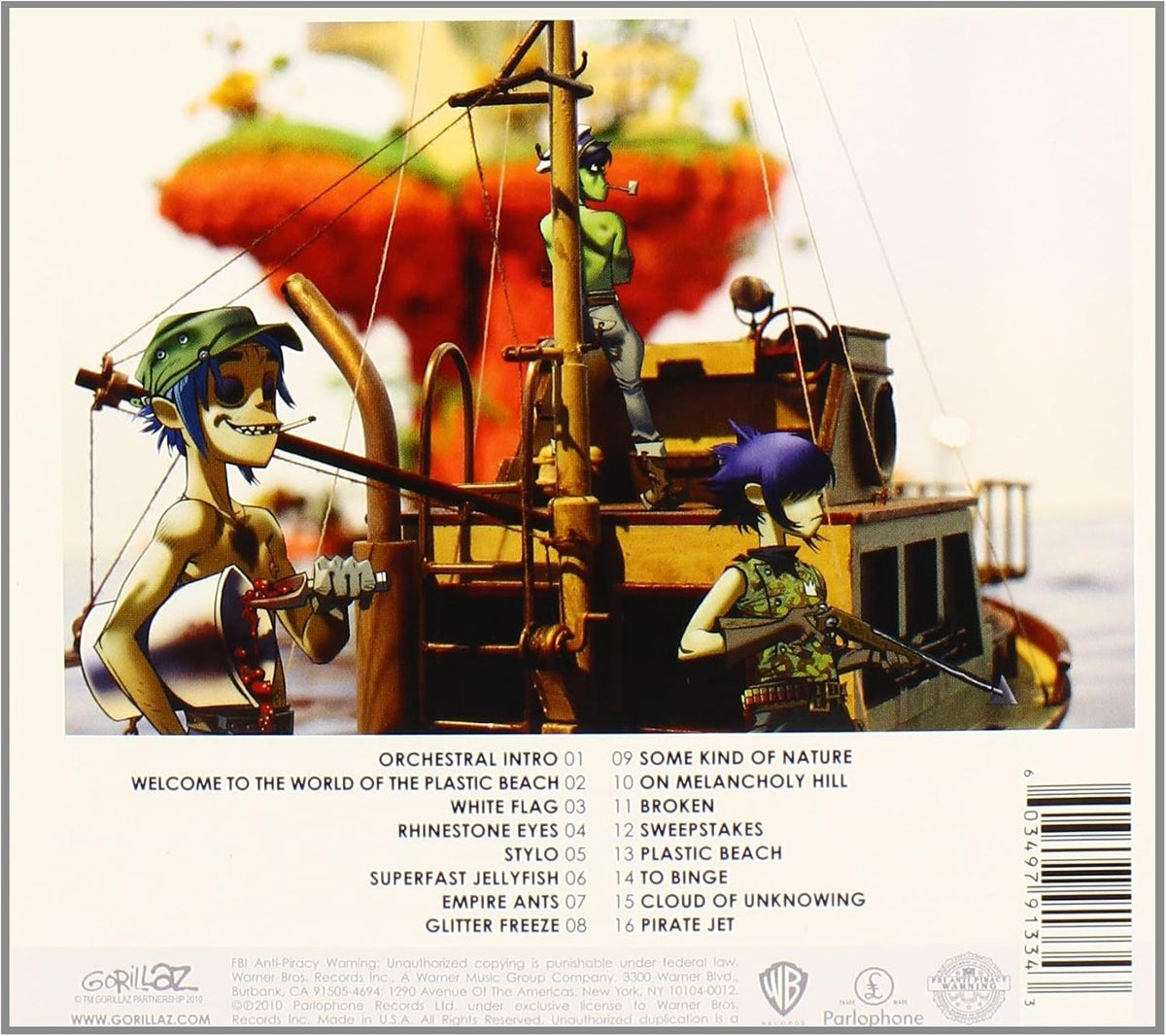 Gorillaz - Plastic Beach [CD] – product photo 2