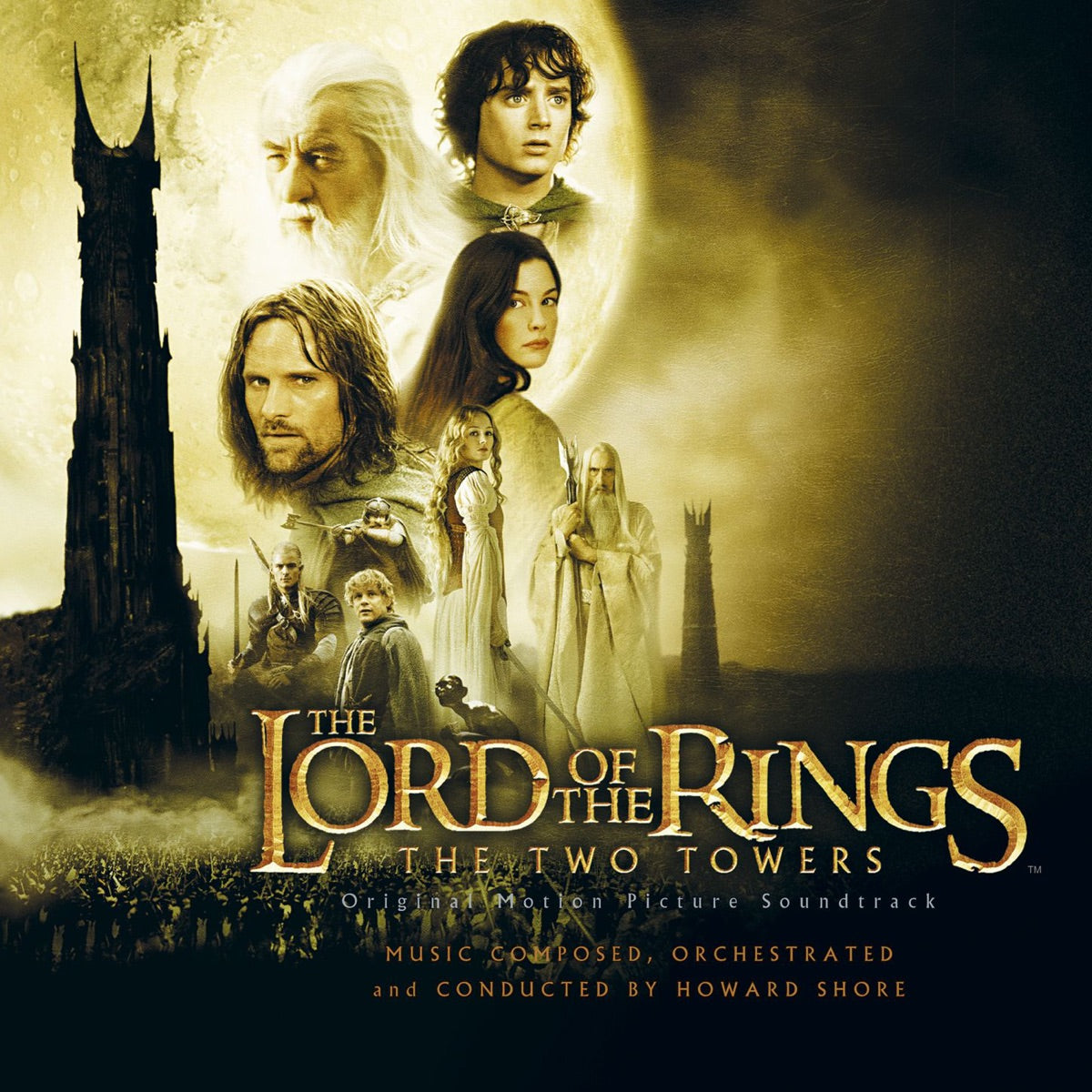 Howard Shore - The Lord of the Rings: The Two Towers (Original Soundtrack) [180g Black Vinyl 2LP] – product photo 2