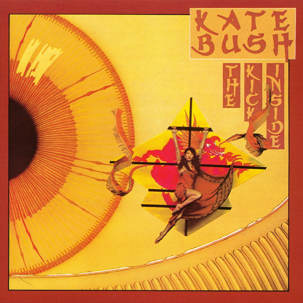 Kate Bush - The Kick Inside (2018 Remaster) [Black Vinyl LP] – album cover
