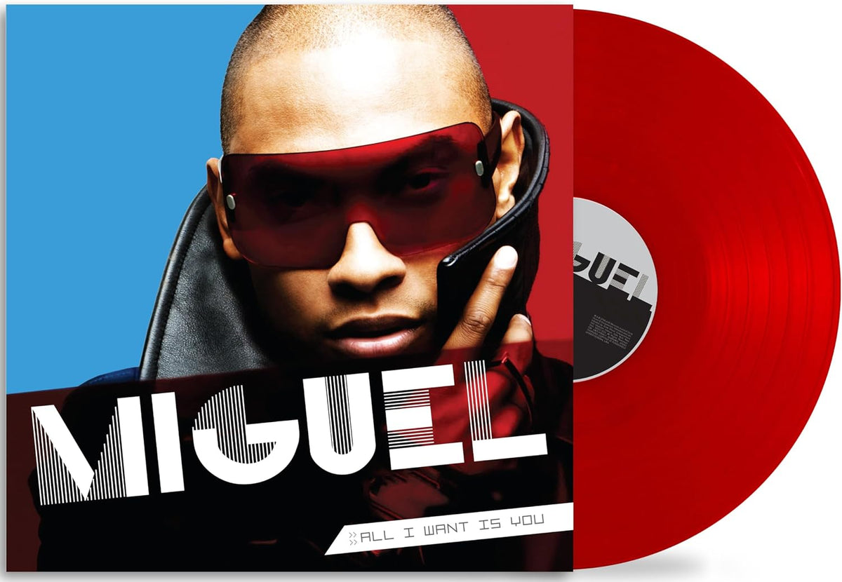 Miguel - All I Want Is You [Opaque Red Vinyl LP] – album cover