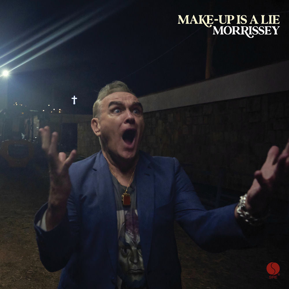 Morrissey - Make-Up Is A Lie [Blue Vinyl LP] – album cover