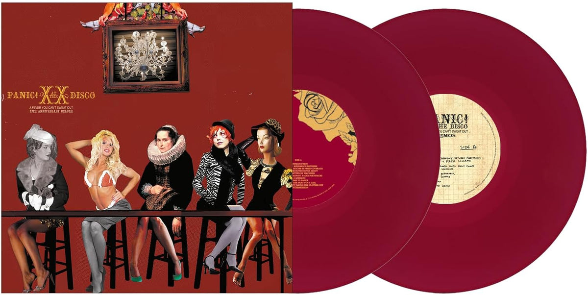 Panic! At The Disco - A Fever You Can’t Sweat Out (20th Anniversary Deluxe) [Red Apple Vinyl 2LP] – album cover