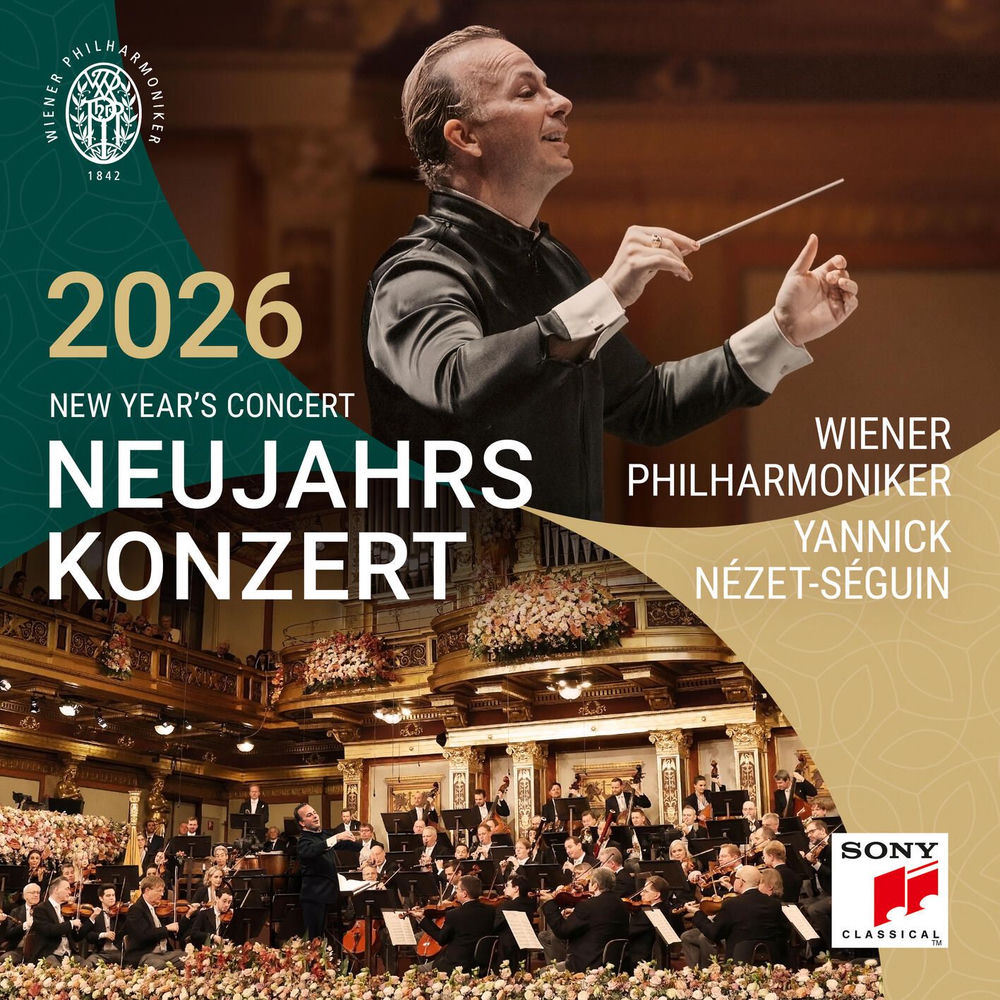 Vienna Philharmonic / Yannick Nézet-Séguin - Neujahrskonzert 2026 / New Year's Concert 2026 [Blu-ray] – album cover